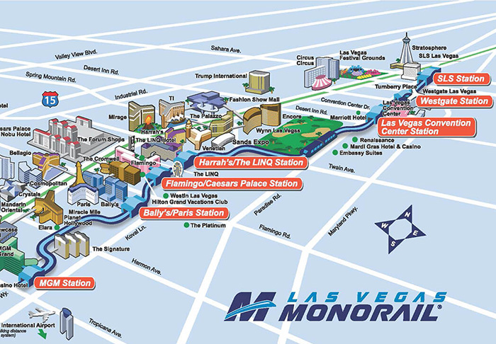 Ticket Vending Machines for the Las Vegas Monorail