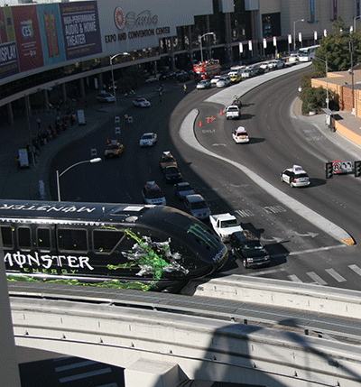 Las Vegas Monorail  Alternative to Shuttles, Taxis & Trams